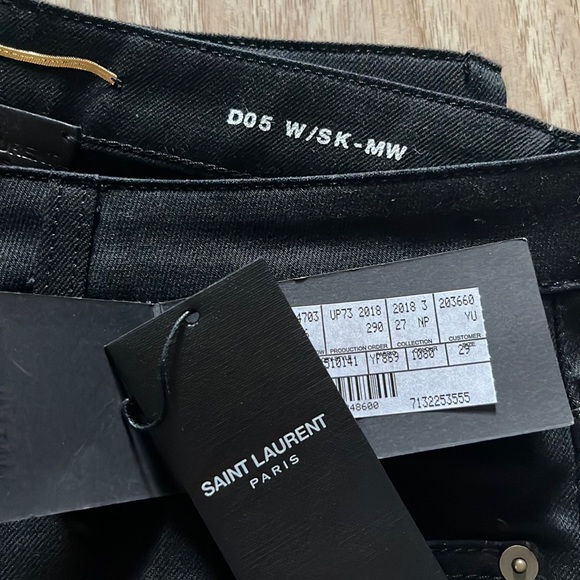 YSL women black jeans - Picture 2 of 5